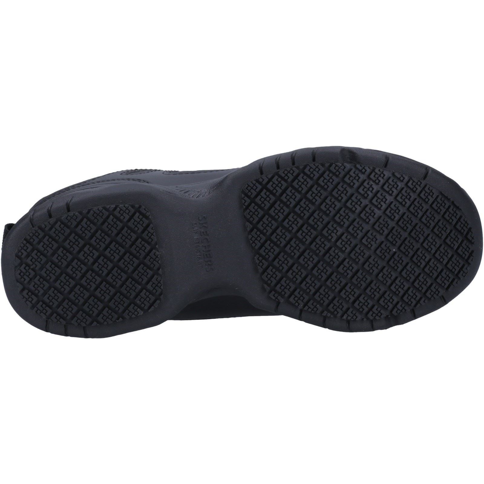 Skechers (GAR77200) Women's Work Relaxed Fit: Dighton - Bricelyn SR Safety Shoe in Black 3 to 9