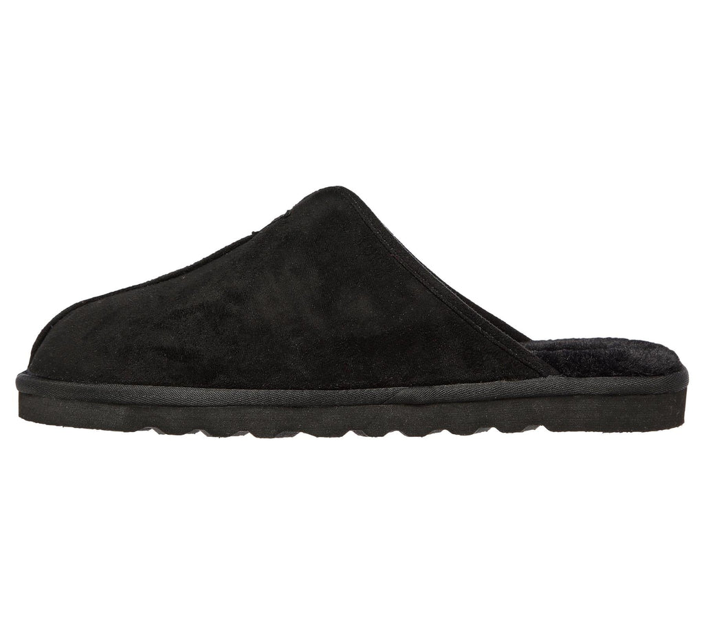 SKECHERS Men's Renten-Palco Slip-on Backless Casual Comfort Slippers in Black Size UK6 to UK13
