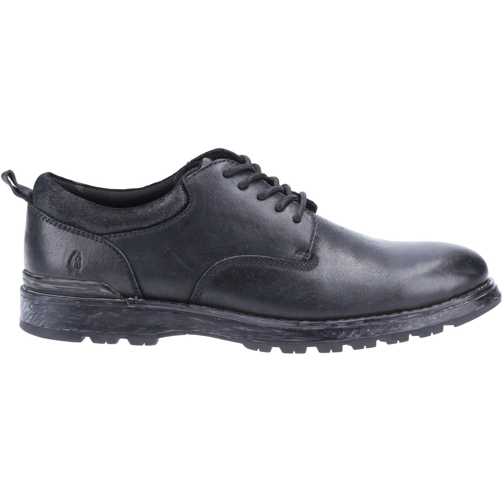 Hush Puppies Dylan Laces Mens Shoes in Black