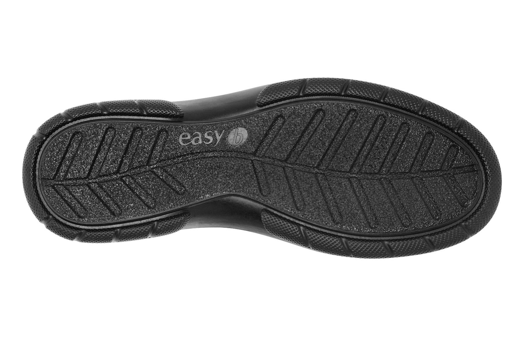 DB Shoes Mens Wide Fit (2V) Casual Lace UP Shoes (Morgan) in Black Size 7 - 14