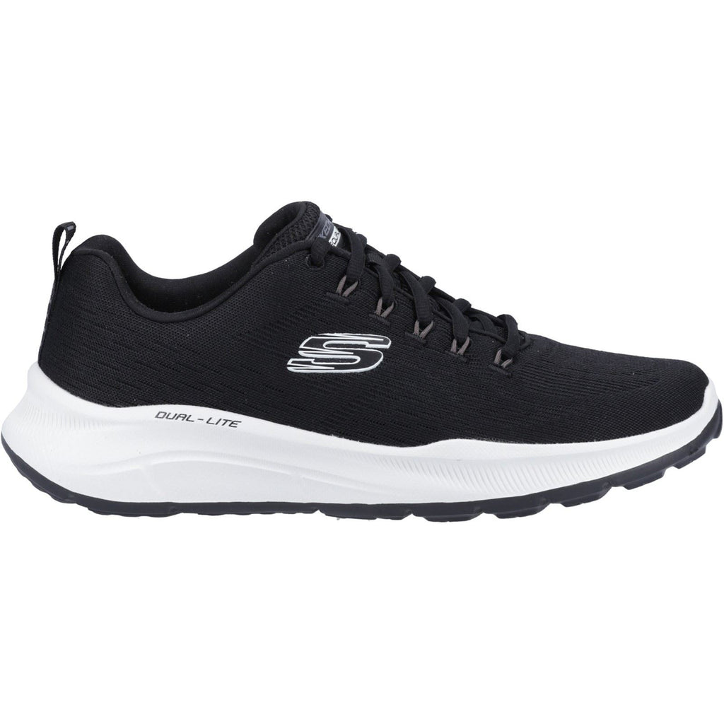 Skechers (GAR232519) Men's Equalizer 5.0 Trainers in Black/White 6 to 12