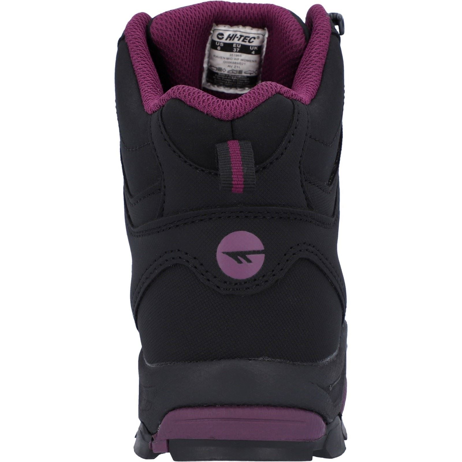 Hi-Tec Women's Raven Mid WP Walking Boots in 2 Colour Options 3.5 to 8