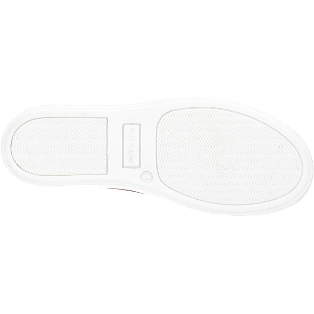 Hush Puppies Tiffany Slip Ons Ladies Shoes in Tan