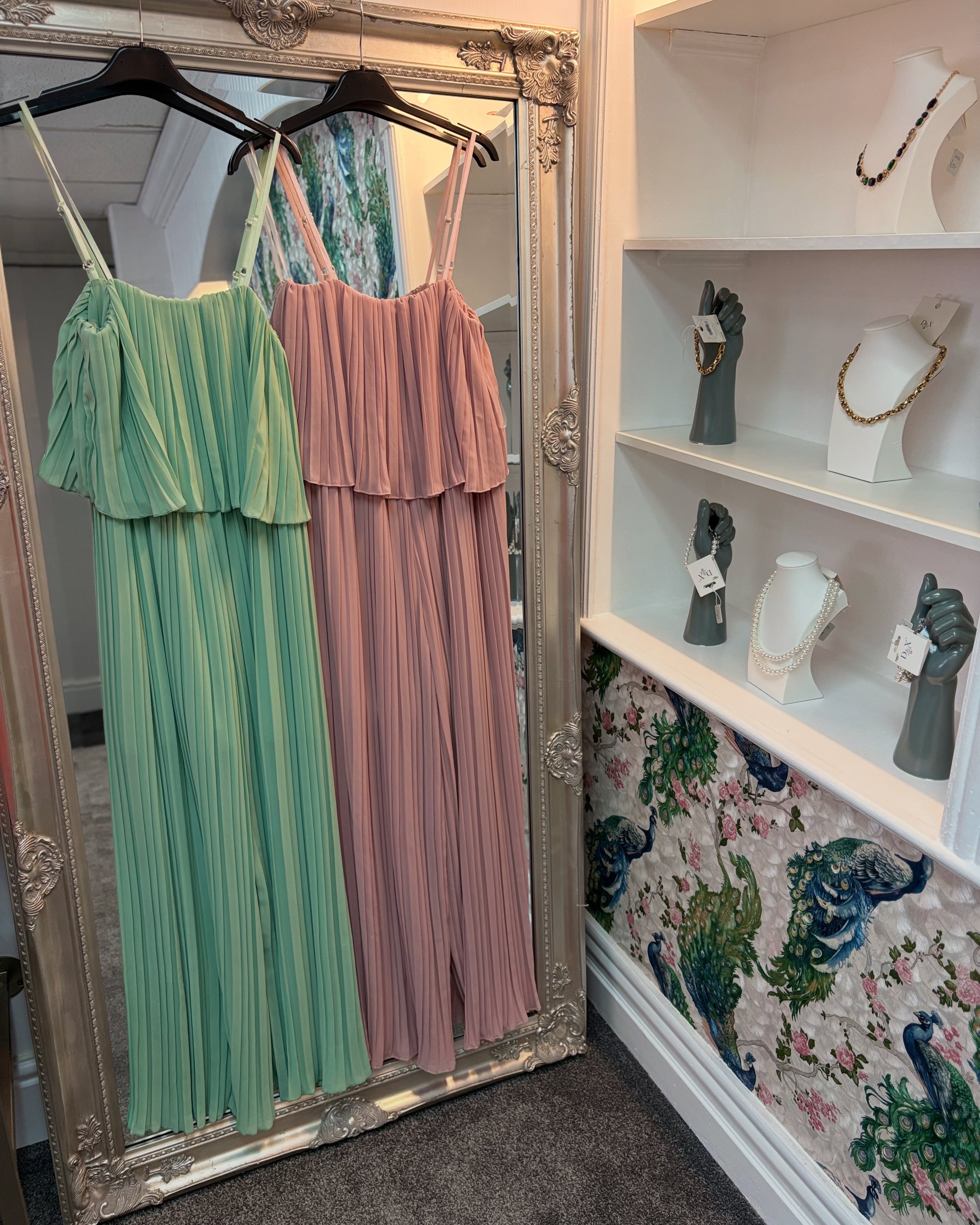 Luxtyle Pleated Cami Jumpsuit | Wide-Leg Jumpsuit | One Size 8-14