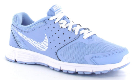 Nike Revolution EU Womens Running Trainers Blue White Crimson 706582-400 - QHA UK