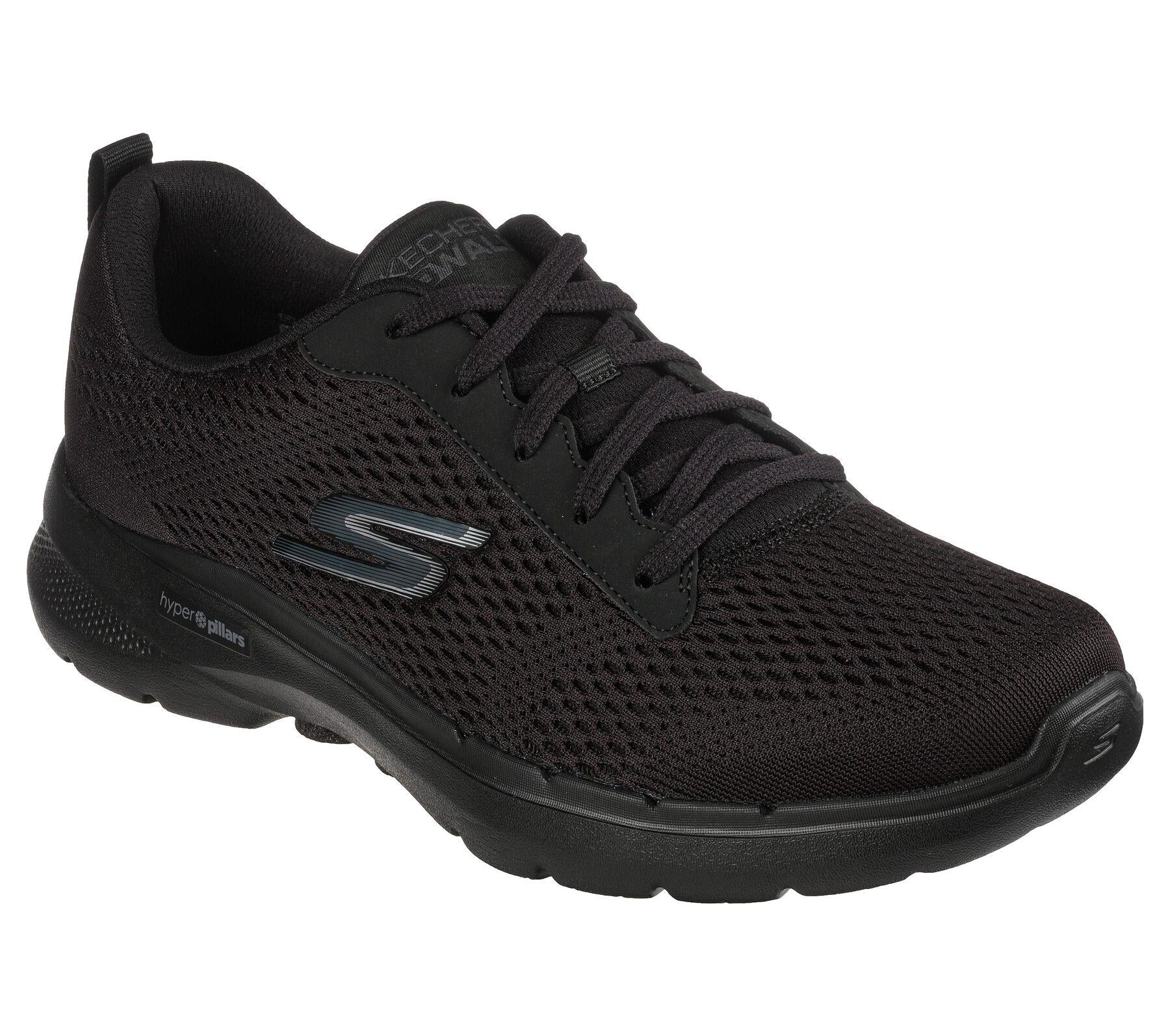 Skechers Go Walk 6 Avalo Lace Up Walking Shoe in Size 7UK to 15UK