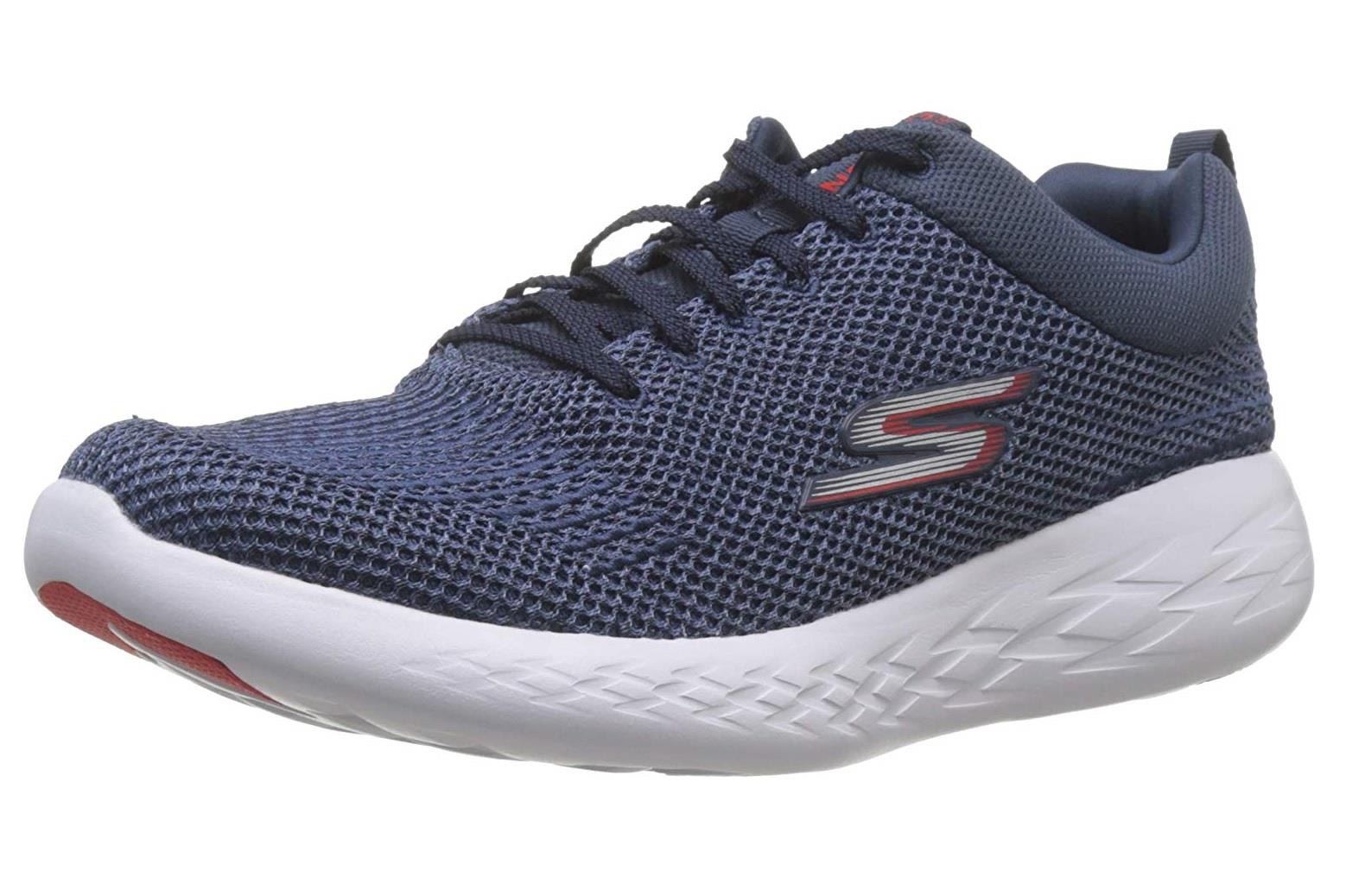 SKECHERS Men's GOrun 600 - Nile Walking/Running/Gym Trainers in Blue/Navy
