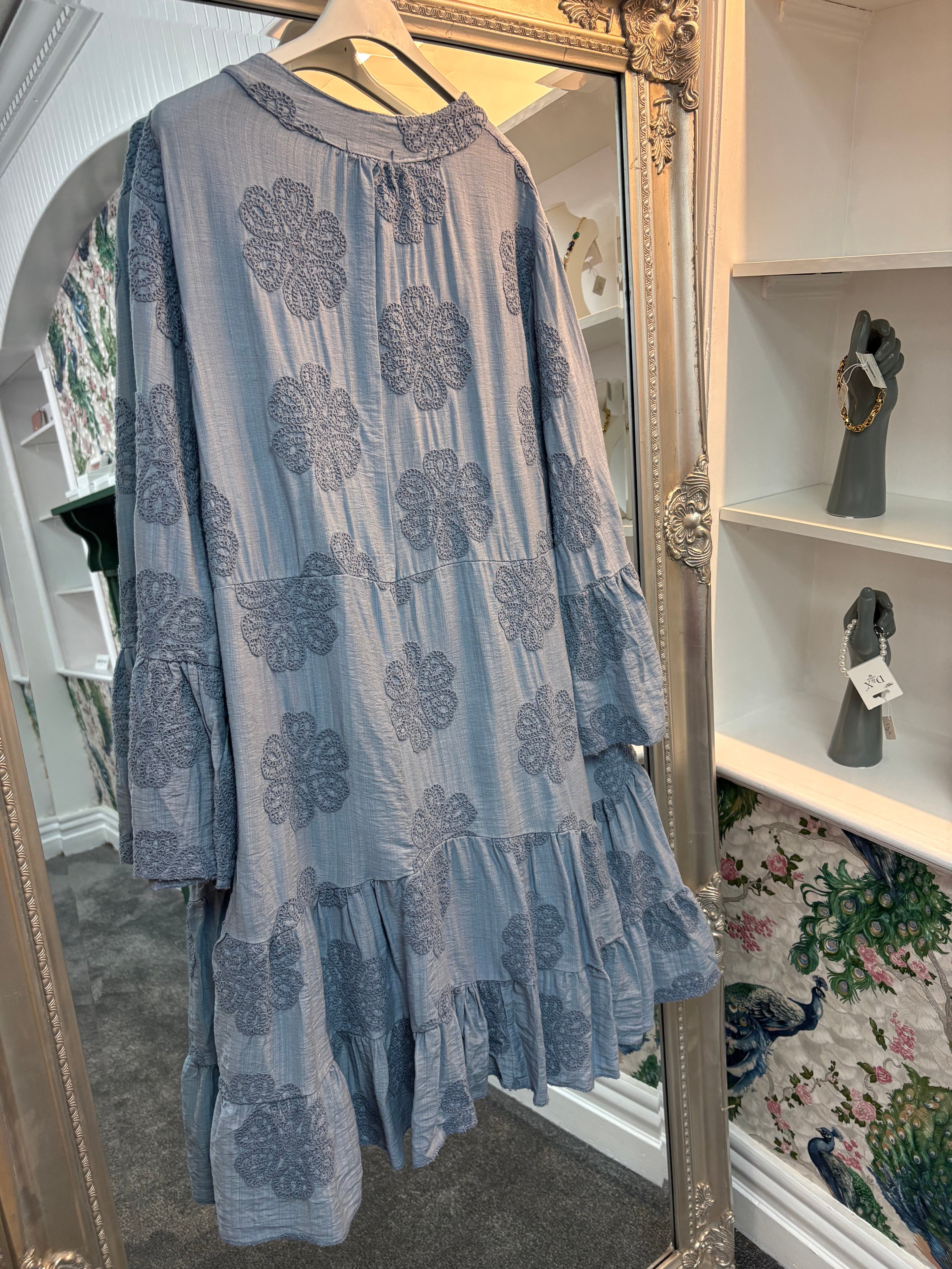 Cotton Floral Dress | One Size 8–18 | 100% Cotton