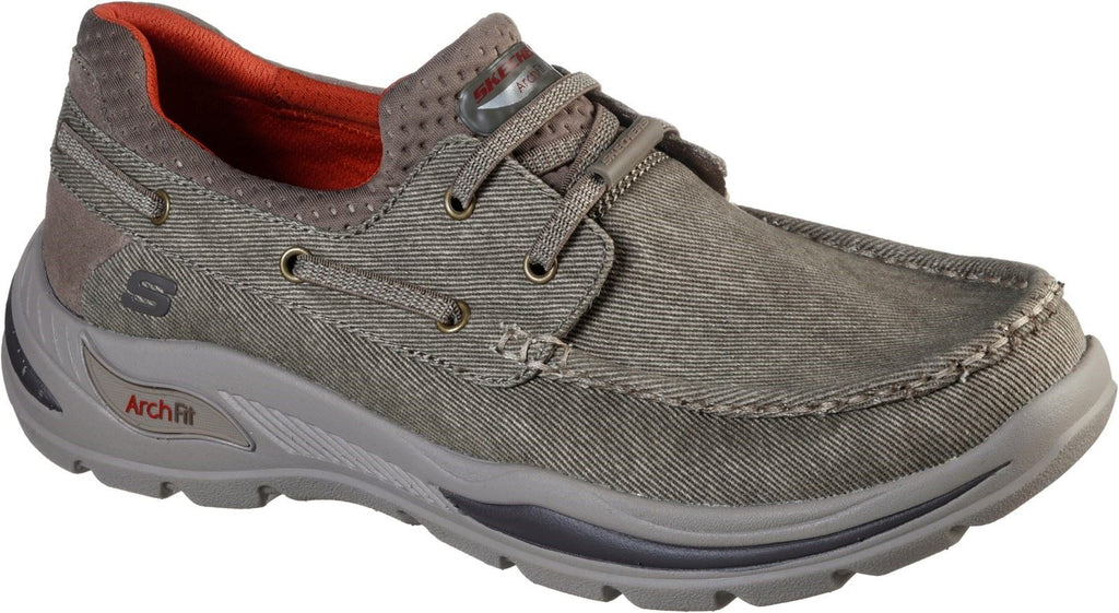 Skechers (GAR204180) Slip On Mens Shoes Arch Fit Motley Oven in UK 6 to 12
