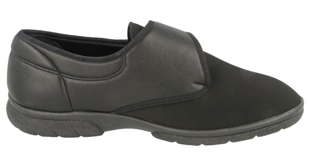 Womens (Carlton) 2V Fit By Db Shoes in Black  UK6 to  UK12