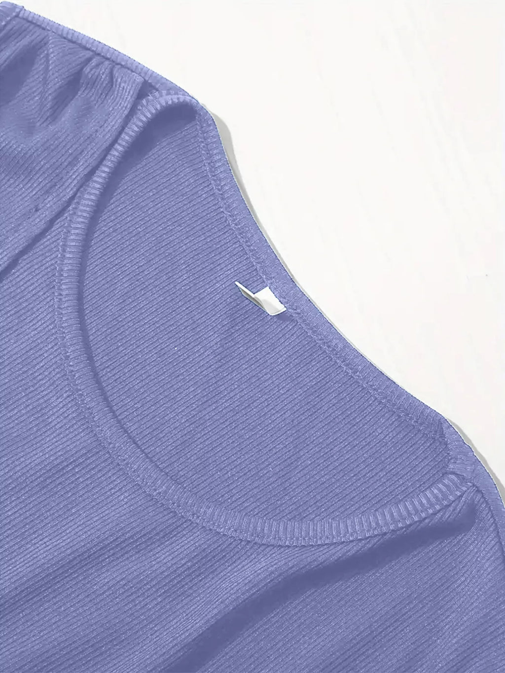 Side Tie Round Neck Tank and Pants Set