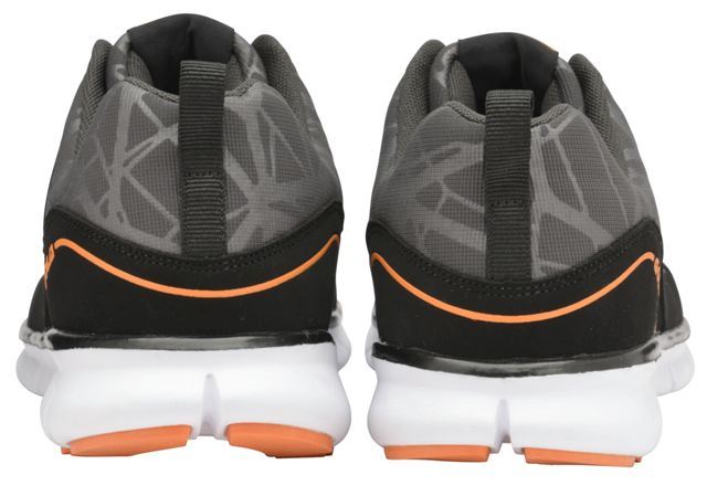 Gola Active Men's Luna Trainers in Black/Charcoal/Orange
