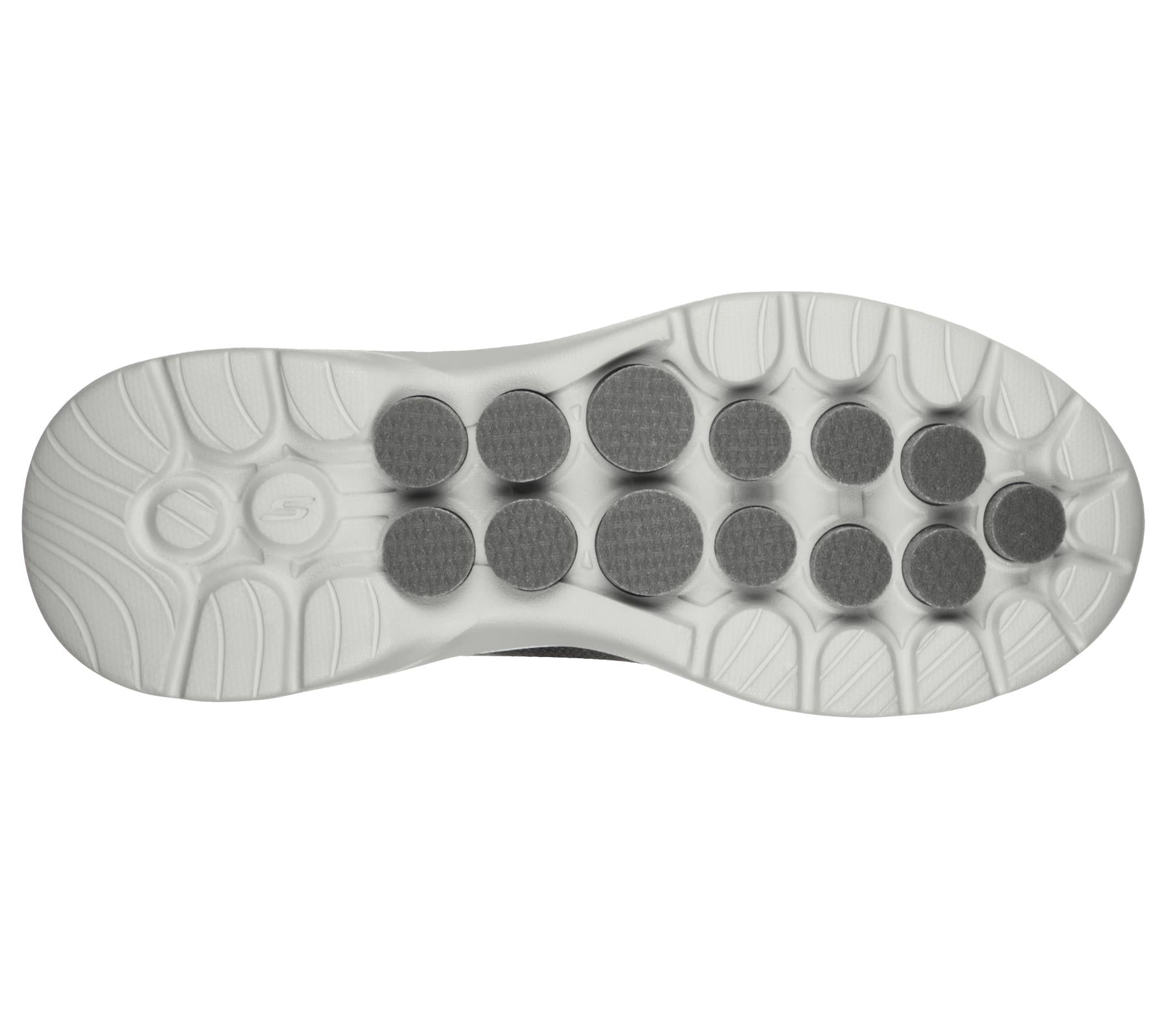 SKECHERS Men's GOwalk 6 - Bold Knight Shoes in Charcoal in Size UK 6 to UK 15