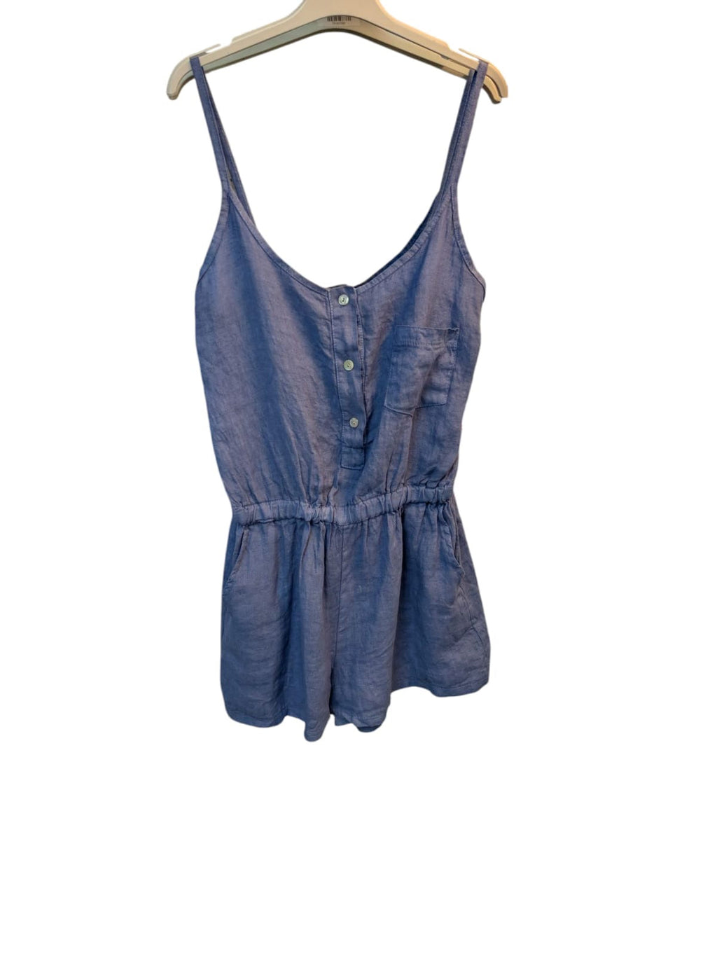 Linen Playsuit | Lightweight Summer One Piece – One Size 8-12