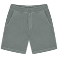 M&S Men's Relaxed Fit Pure Cotton Garment Dye Shorts Blue Green S–3XL 2 Pack