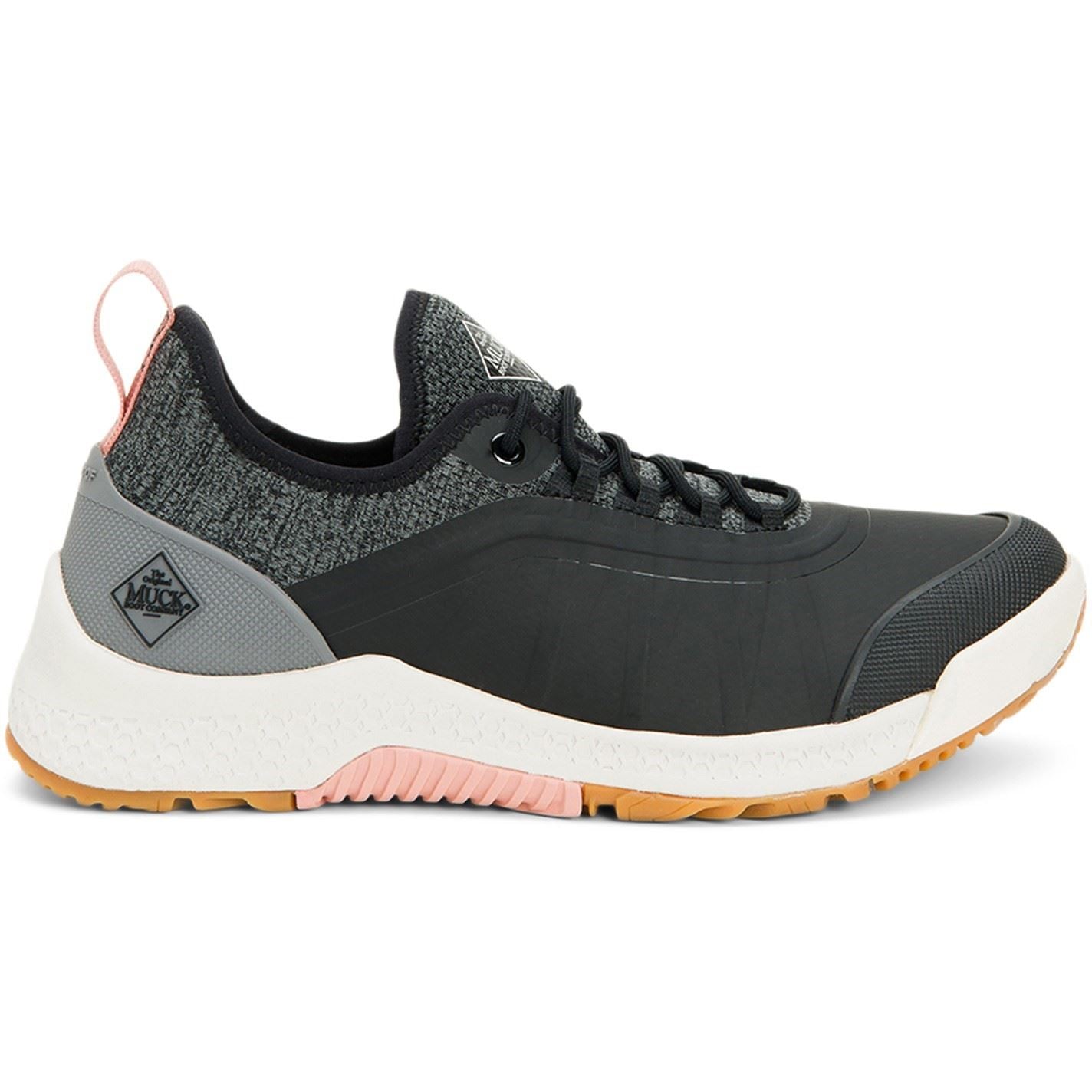 Muck Boots Women's Outscape Shoes in Black/Muted Clay 1 to 13