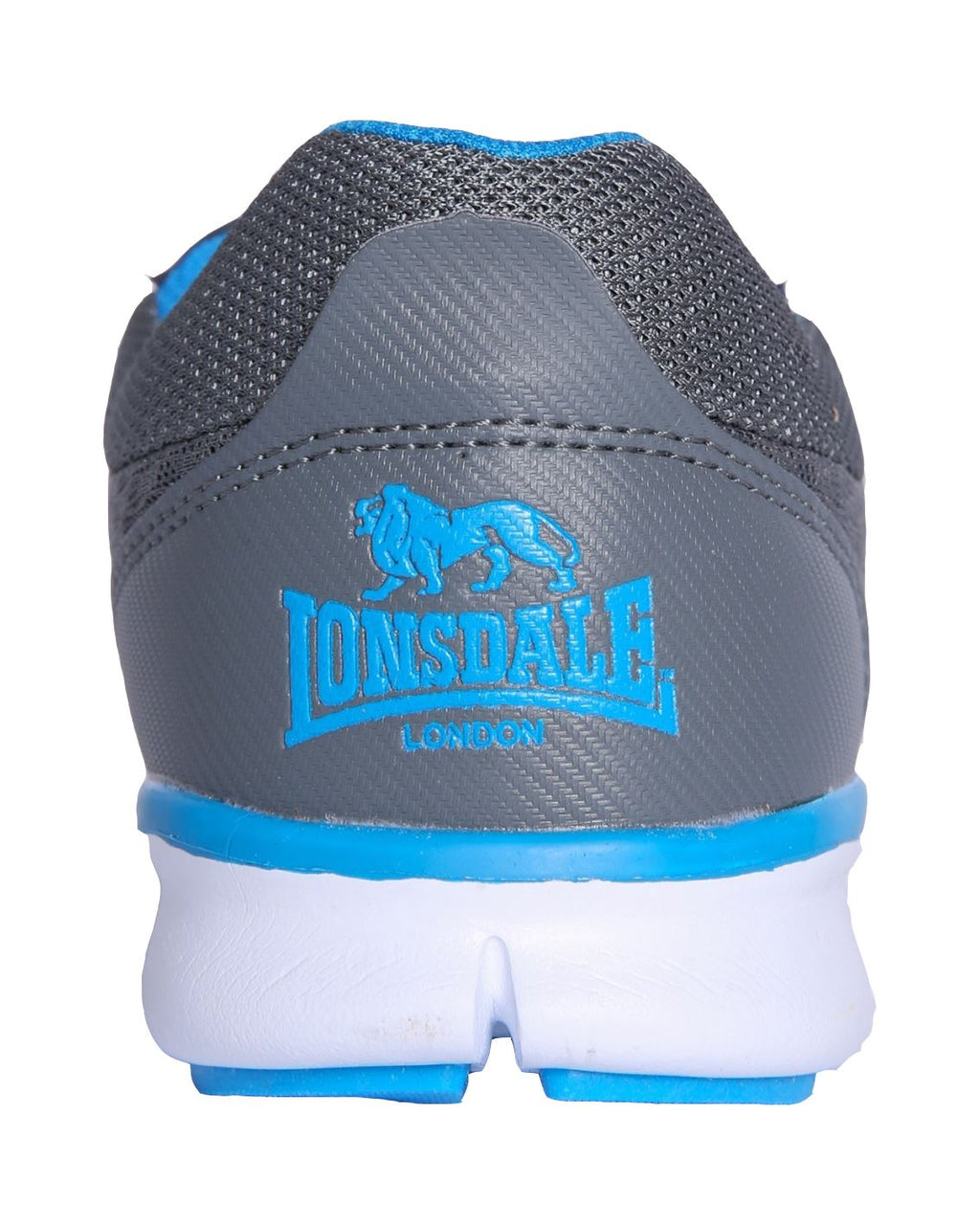 Lonsdale Men's Southwick Light Weight Trainer in Charcoal/Black/Volt