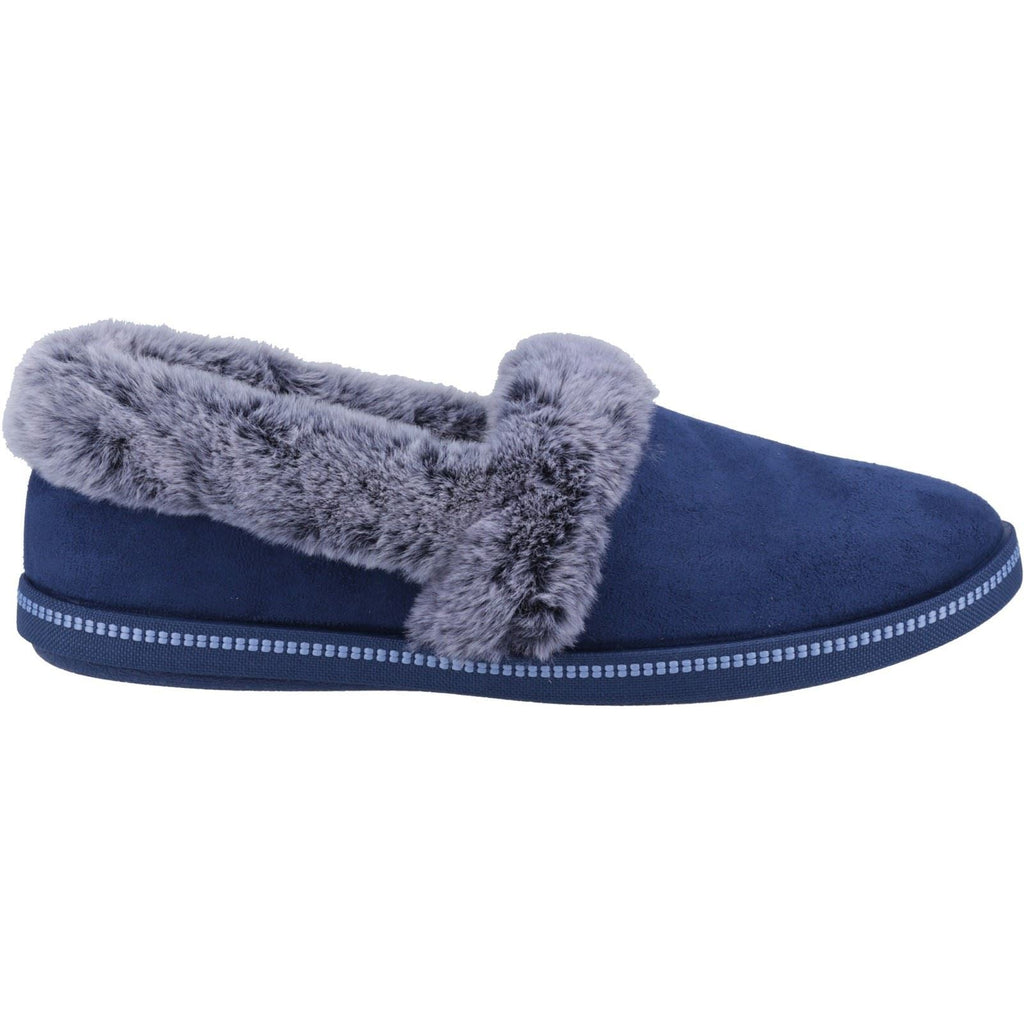 Skechers (GAR32777) Women's Cozy Campfire-Team Toasty Slipper in Navy 3 to 8