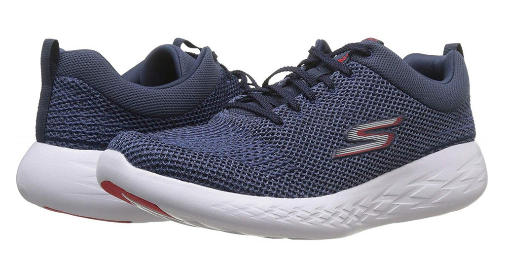 SKECHERS Men's GOrun 600 - Nile Walking/Running/Gym Trainers in Blue/Navy