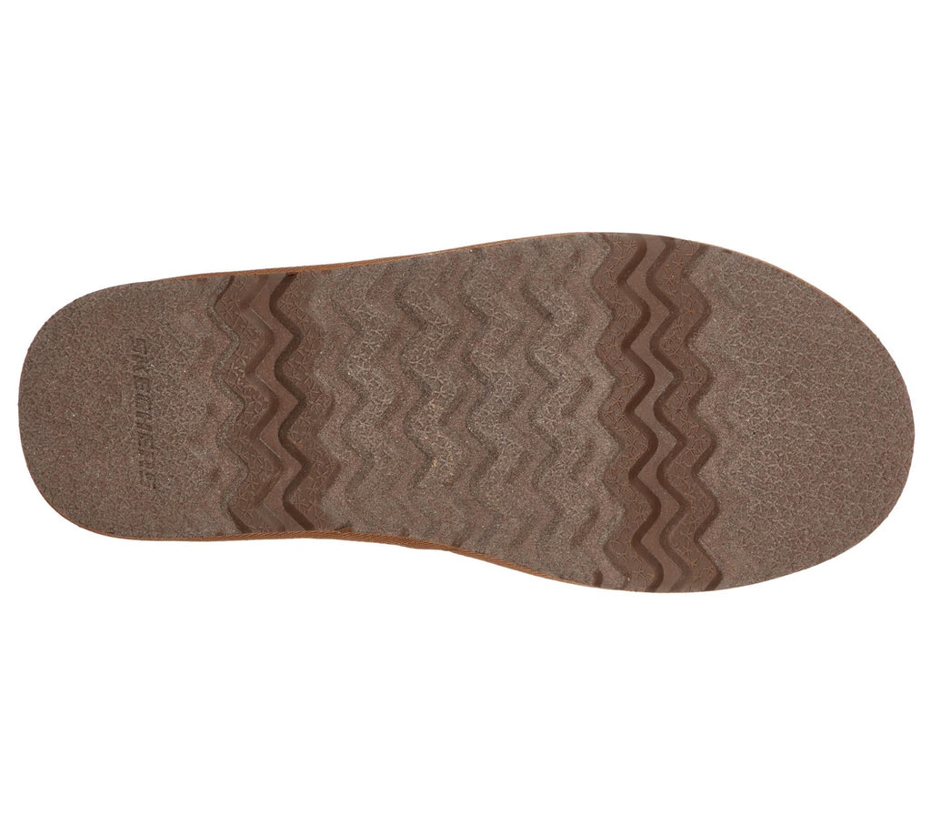 SKECHERS Men's Renten-Palco Slip-on Backless Casual Comfort Slippers in Tan in  Size UK6 to UK13