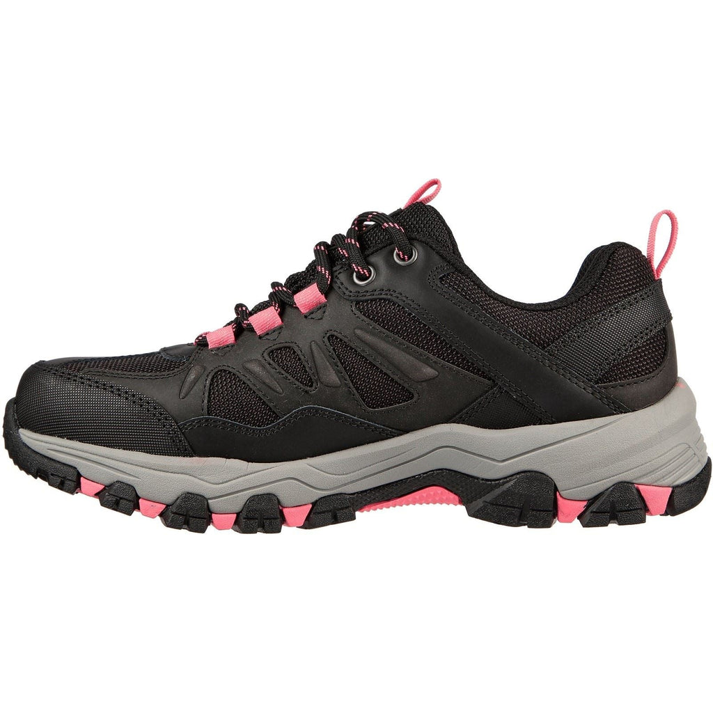 Skechers (GAR167003) Women's Selmen West Highland Hiking Wide Shoe in Black/Charcoal 4 to 8