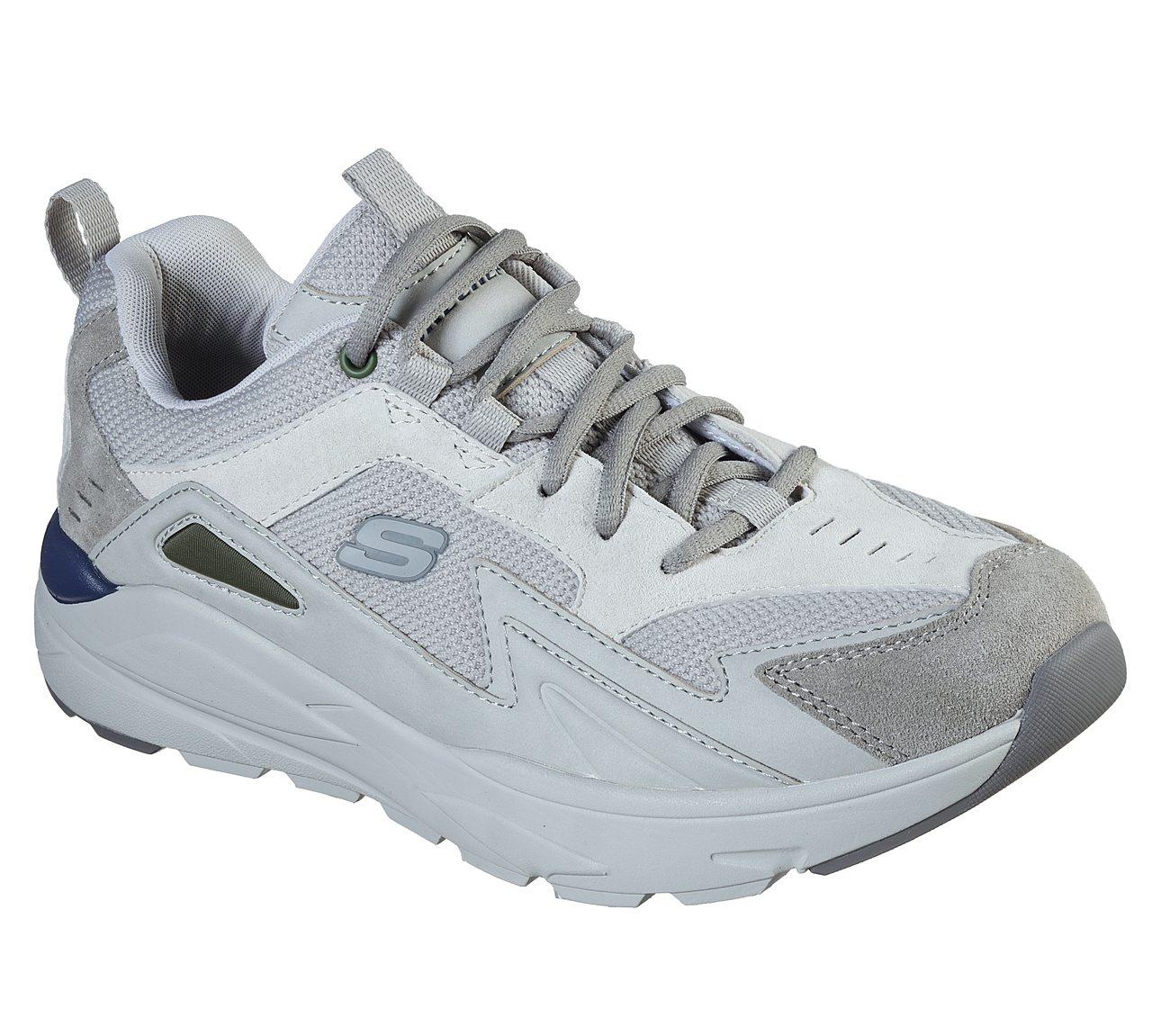 SKECHERS Men's Relaxed Fit: Verrado - Randen Sporty Sneakers in Light Grey