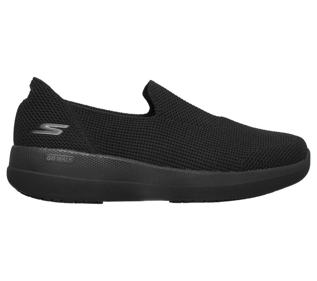SKECHERS Men's GO Walk Stability shoes in Black