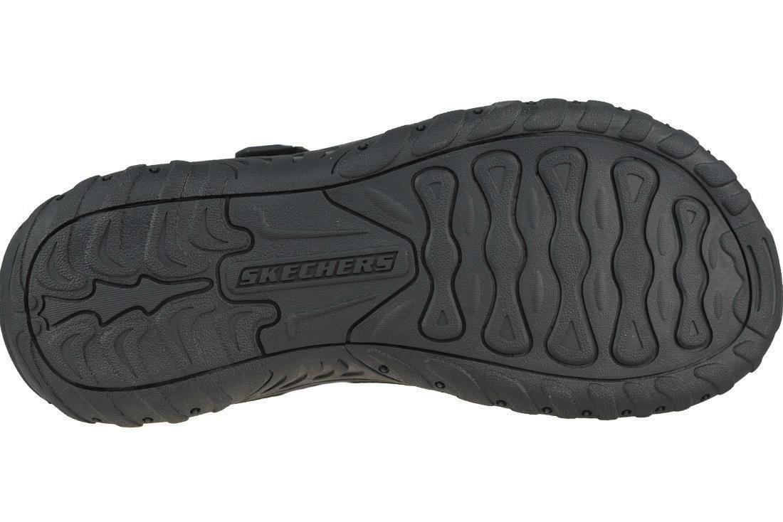 SKECHERS Men's Reggae-Elsinore Outdoor Sandals in Black