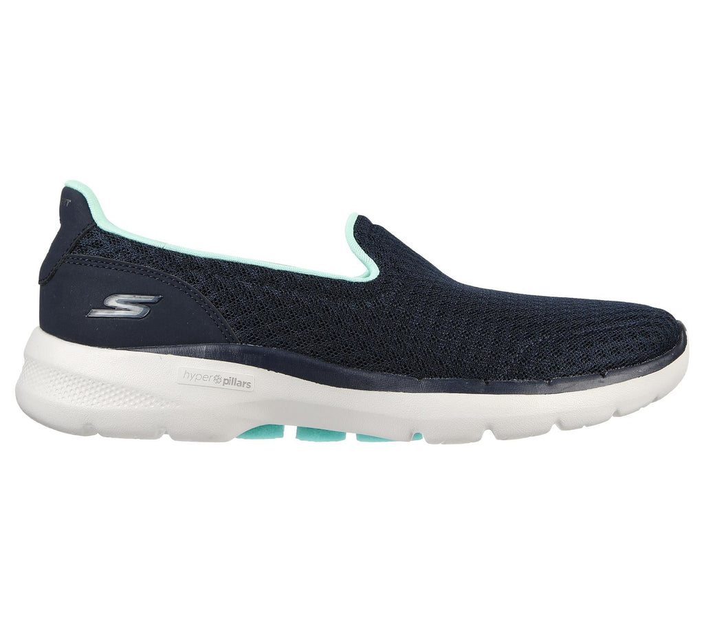 SKECHERS (124508) Womens GO WALK 6-BIG SPLASH Sneaker Shoes in Sizes UK 4 to UK 8