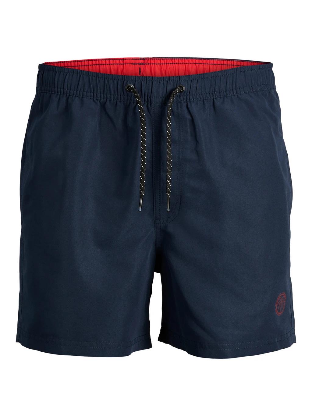 Jack & Jones Men's Plus Size Solid Swim Shorts in 2 Colour Options 46 to 54