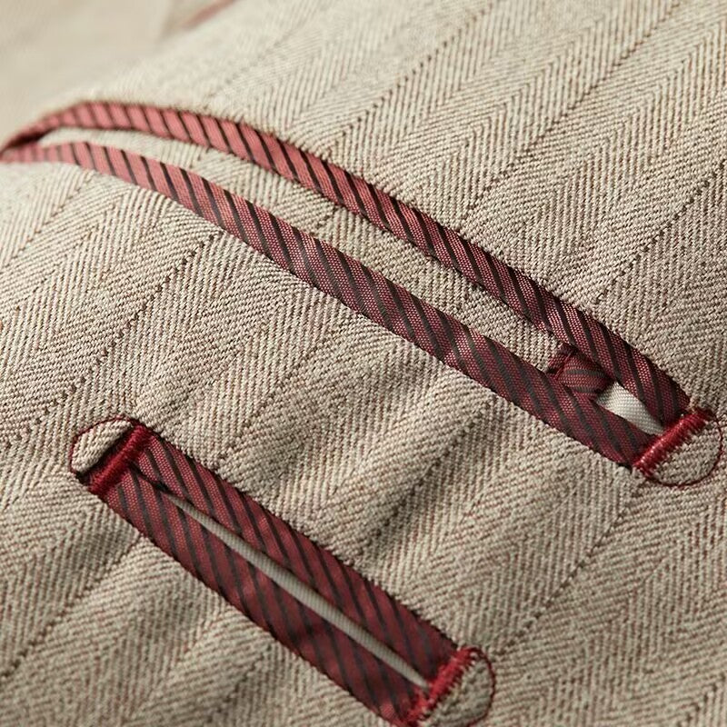 Men’s Three-pieces Slim-fitting Suit