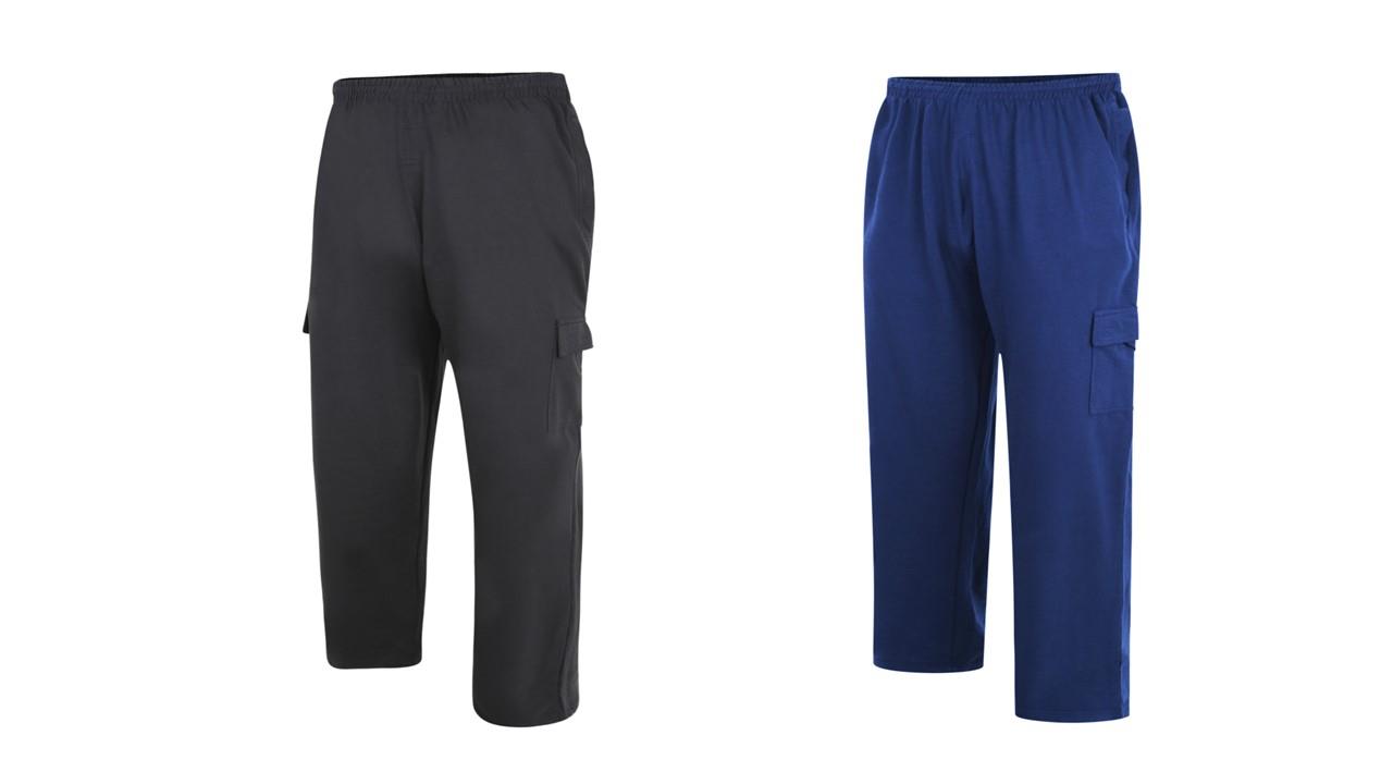 Fabrik Light Weight Cargo Bottoms For Men (2413) in 2 Colours, 2XL-8XL
