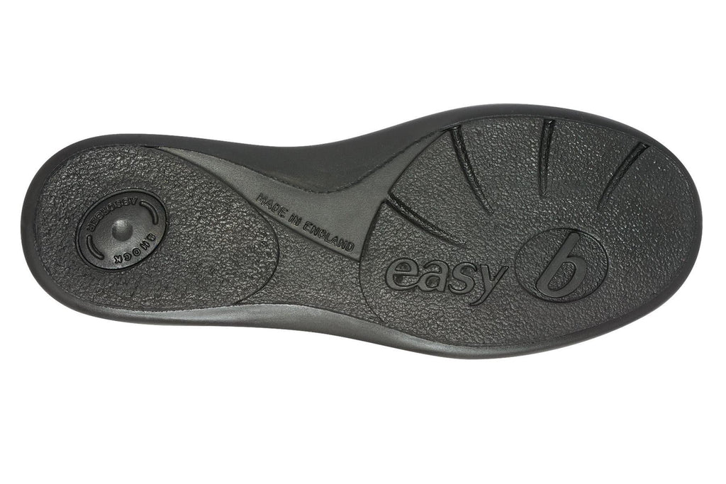 Womens (Phoebe) 4E Fit By Db Shoes in Black leather  UK3 to  UK8