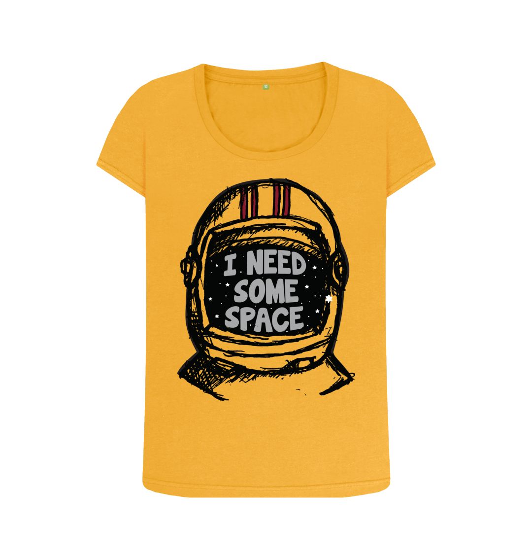 I Need Some Space Print Women T-Shirts