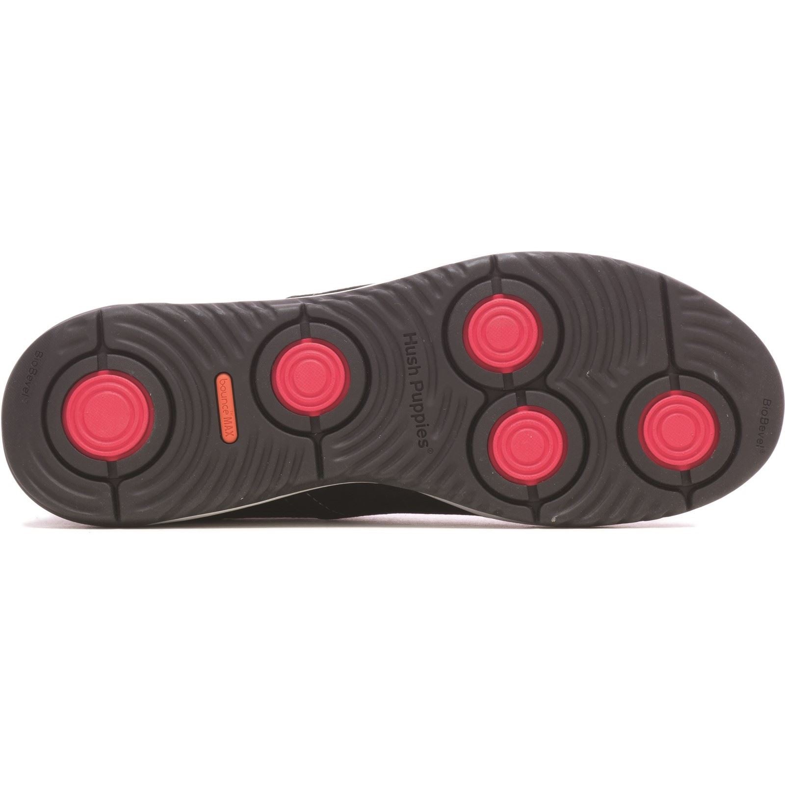 Hush Puppies Felix Perf Laces Mens Shoes in Black