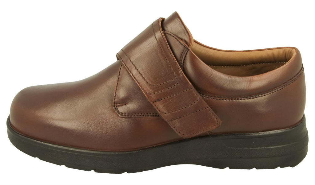 DB Shoes Women's Extra Wide Fit (6V) Benny Shoes in Brown, Size 6 to 14