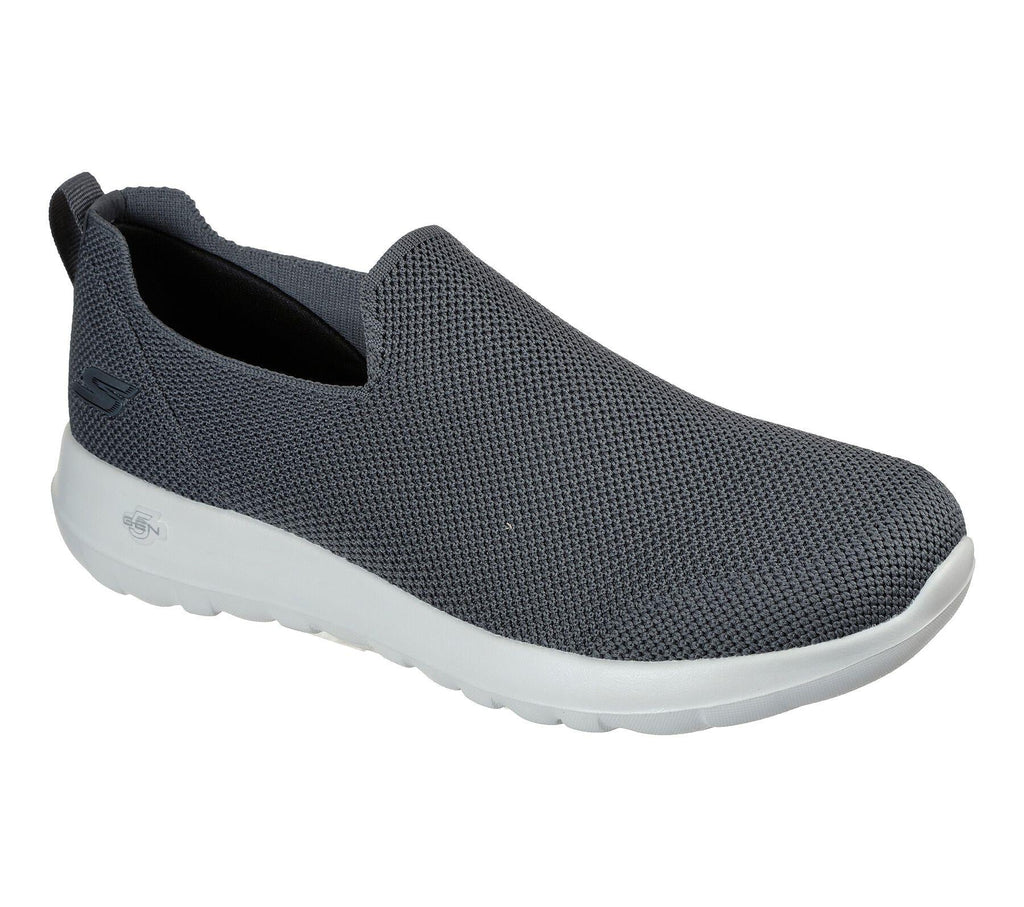 Skechers Mens GOwalk Max - Modulating shoe in Charcoal Upto Size UK13