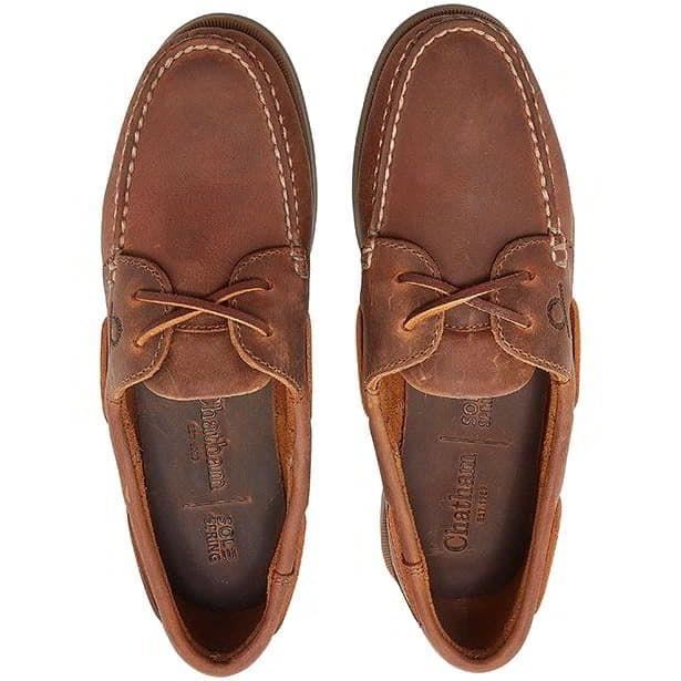 Chatham Men's Java G2 Boat Shoes in Walnut 6 to 15