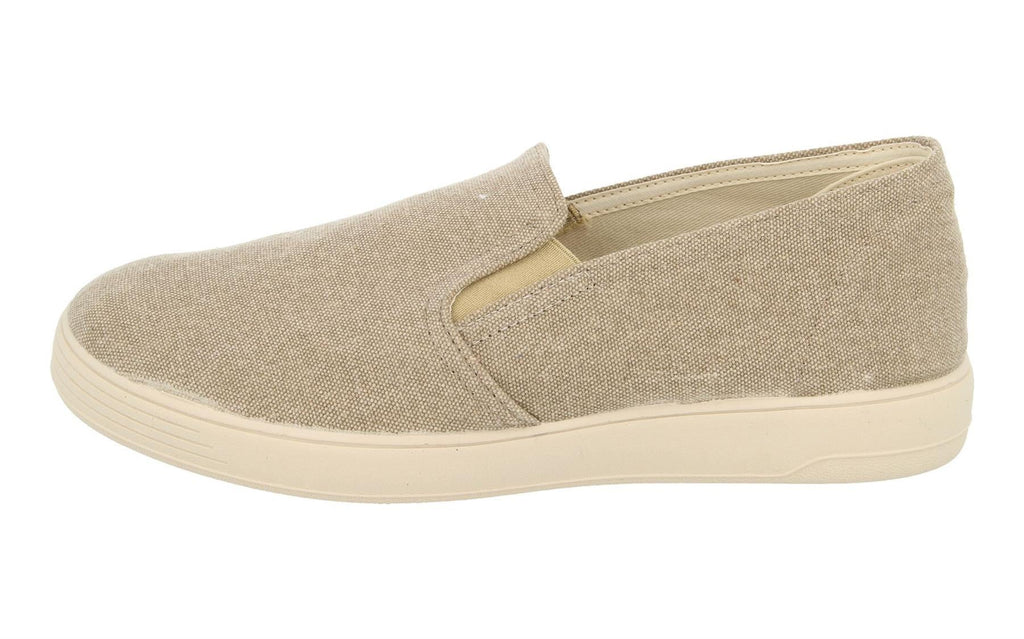 DB's Men's Extra Wide (2V Fit) Casual Slip on Shoes (Miles) in Taupe