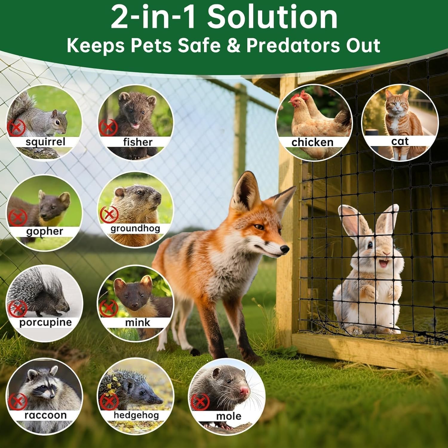 1M x 25M Green PVC Wire Mesh Fence Heavy Duty Rust Proof Garden Fencing Roll