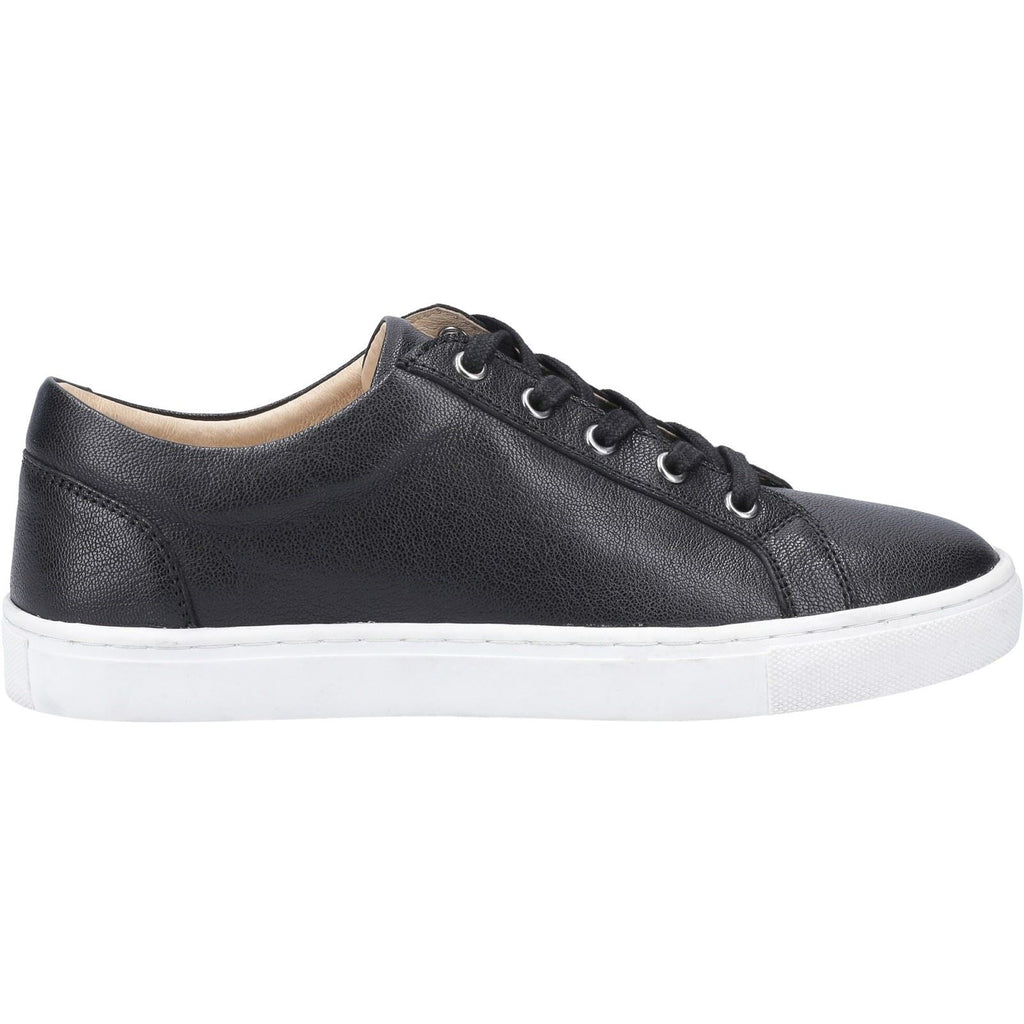 Hush Puppies Tessa Laces Ladies Shoes in Black
