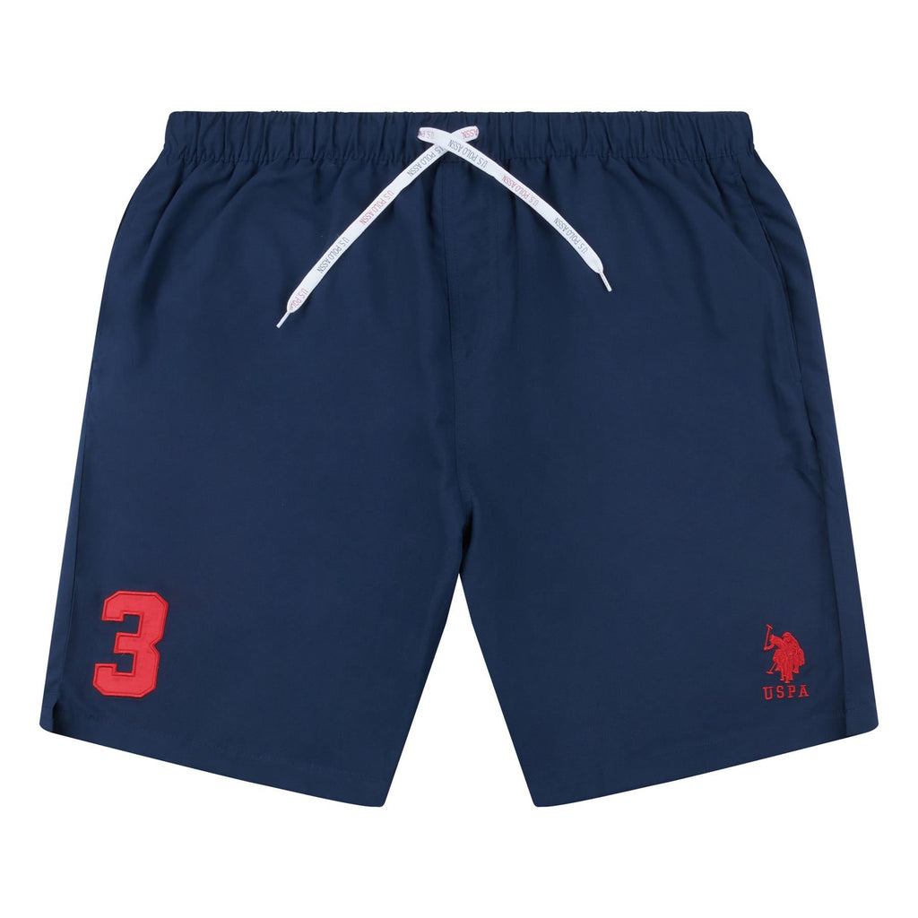 Men U.S. Polo Assn. Uspa Swim Shorts With Large Logo Detail