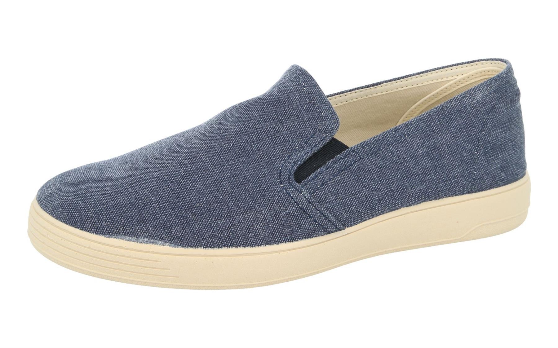 DB's Men's Extra Wide (2V Fit) Casual Slip on Shoes (Miles) in Navy