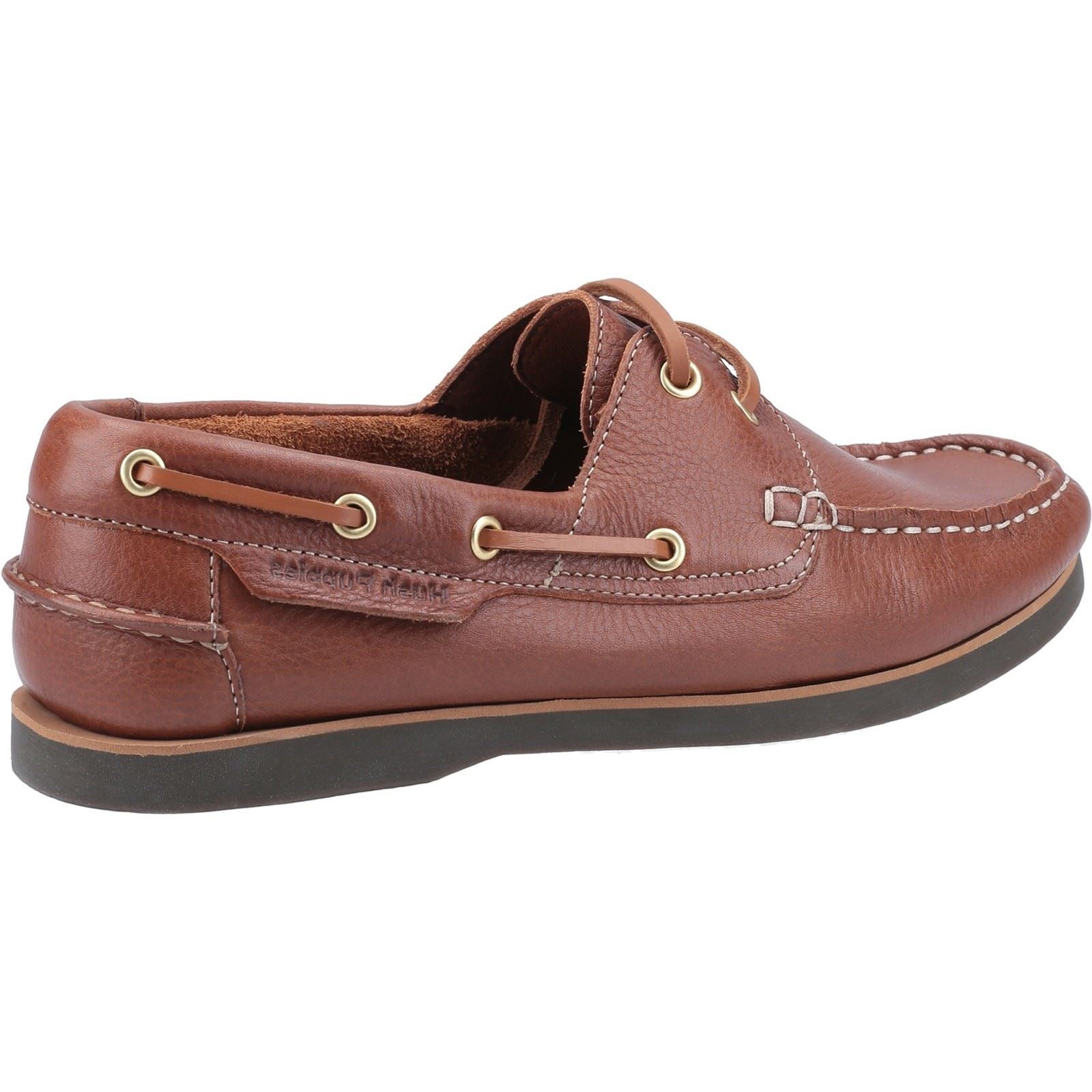 Hush Puppies Hattie Laces Ladies Shoes in Tan