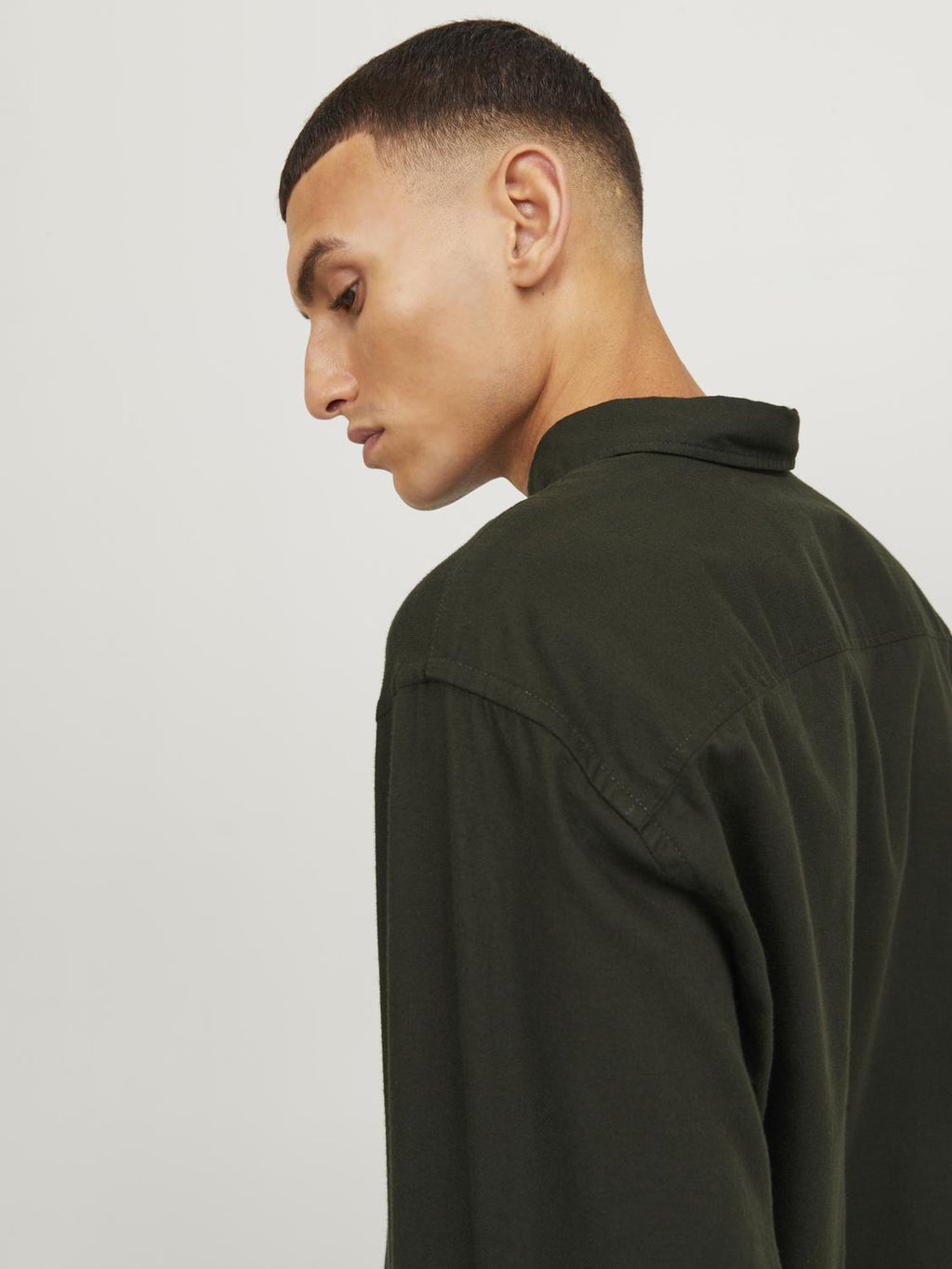 Jack & Jones Twill Checked Shirt With Long Sleeves For Men (JJEGINGHAM) in 5 Colours, L-XL