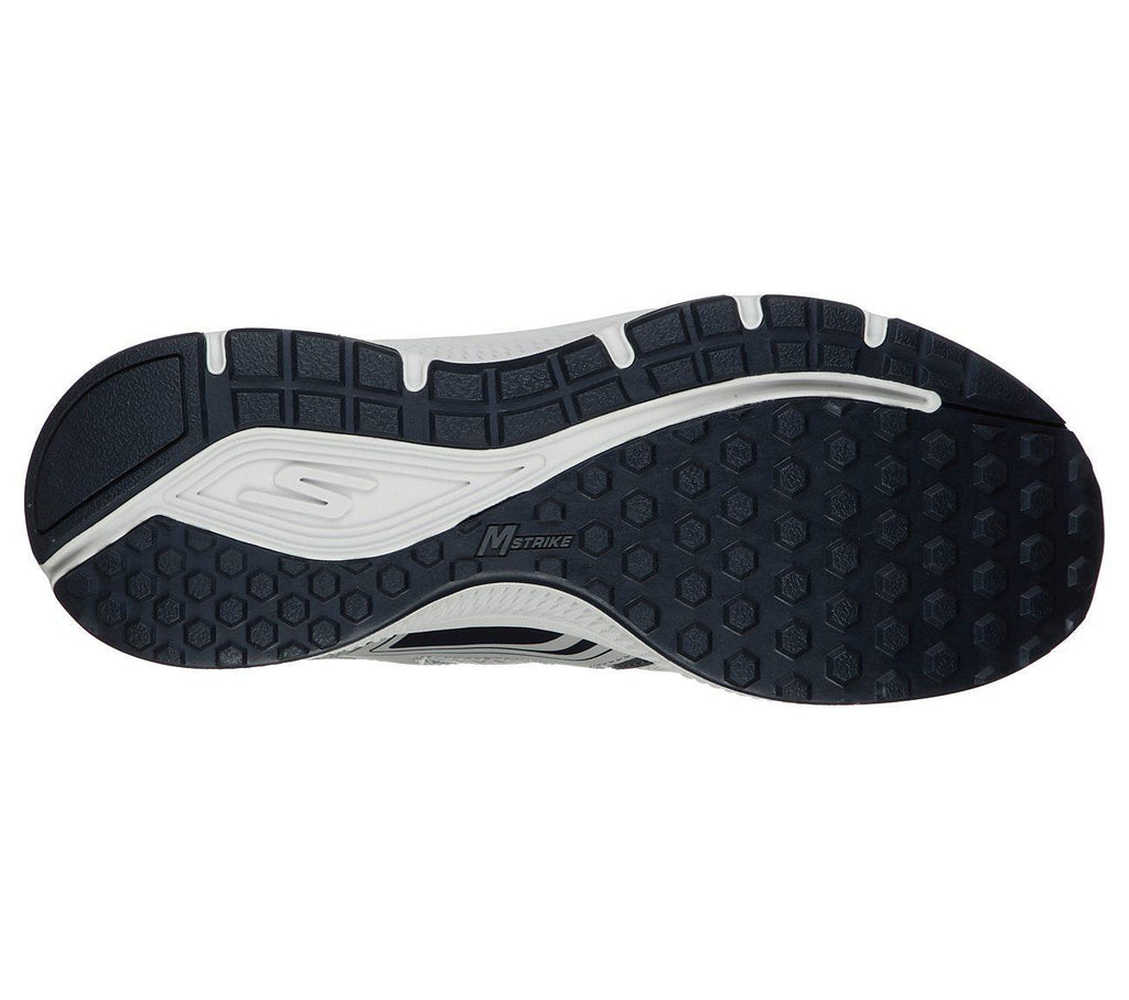 SKECHERS Men's Gorun Consistent Running/Gym Trainers in Grey/Navy