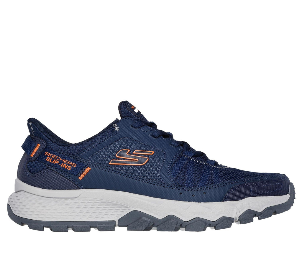 Skechers Slip On Shoe For Men Dynamite AT - Escapar Slip-ins in Navy/Orange, 5.5-13