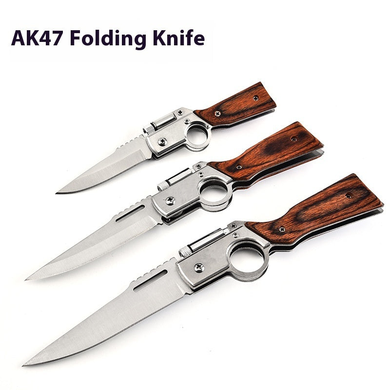 Folding Multifunctional Outdoor Multi-stainless Steel A Self-defense Tactical Knife