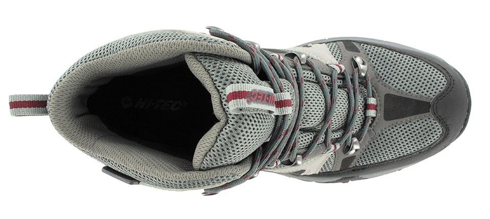 HI TECH CONDOR WATERPROOF BOOTS IN BLACK/GREY/RED IN SIZE UK7 EU(40) TO UK16 (EU50)