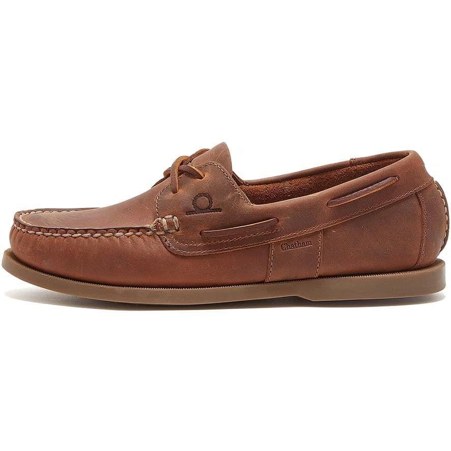 Chatham Men's Java G2 Boat Shoes in Walnut 6 to 15
